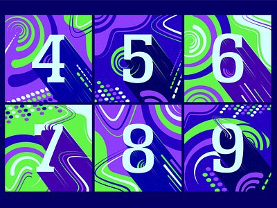 36 Days of Type 2021 -- 4 through 9 36 days of type branding drawing illustration logos neon typography vector