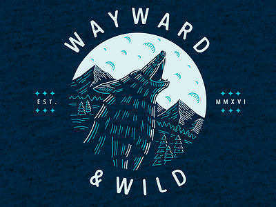 Wayward & Wild Tee Design