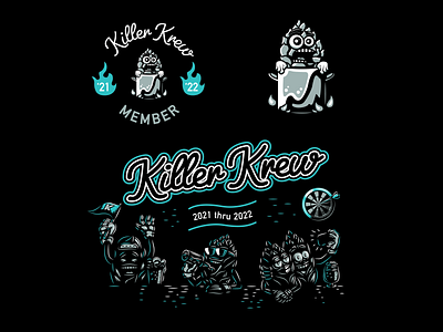Killer Krew Membership Graphics