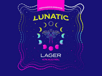 Magical Moth Week Day 2 -- Lunatic Lager