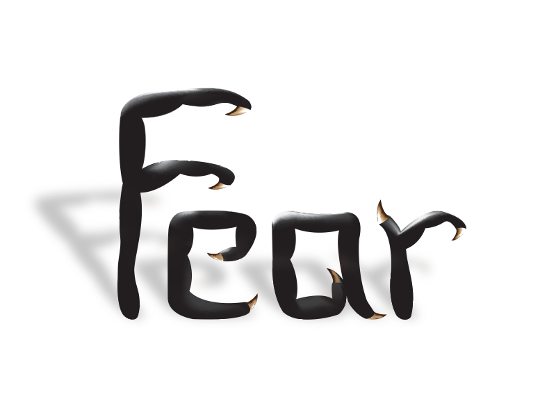 fear word art