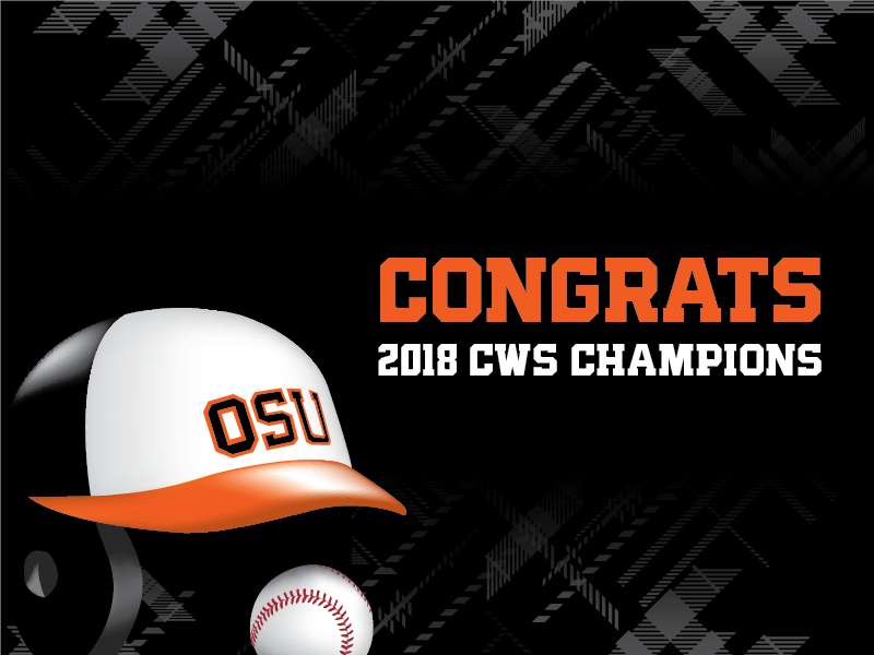 2018 National Champions Graphic baseball design drawing helmet illustration orange plaid type vector