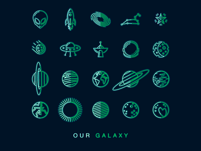 Galaxy Icons