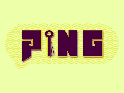 Ping brandidentity companylogo freelance graphicdesigner icons inkscape logo logodesigns logos thirtylogos vector vectorillustration