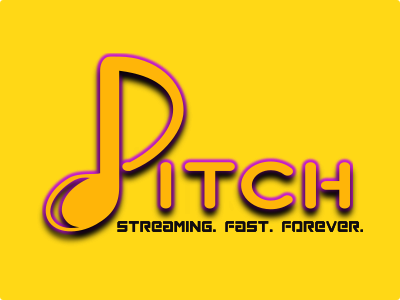 Pitch Streaming Music brandidentity companylogo dailylogochallenge freelance graphicdesigner icons inkscape logo logodesigns logos vector vectorillustration