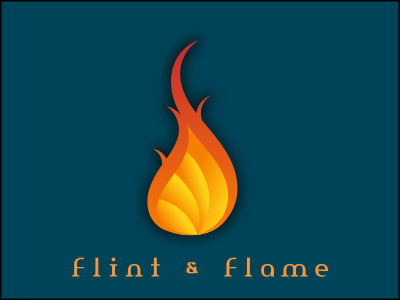 Flint And Flame brandidentity companylogo dailylogochallenge freelance graphicdesigner icons inkscape logo logodesigns logos vector vectorillustration