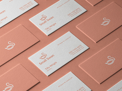 Business Card - Small Swan