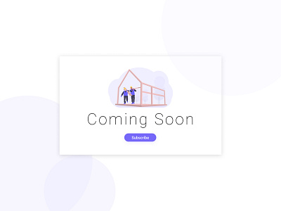 Daily UI Challenge:048 Coming Soon app branding comingsoon dailyui design icon ui ux web website