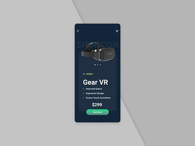 Daily UI Challenge: 073 Visual Reality