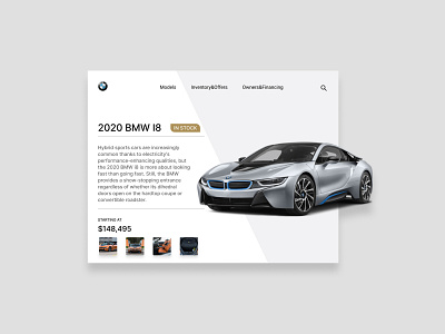 Daily UI Challenge: 096 Currently In-Stock