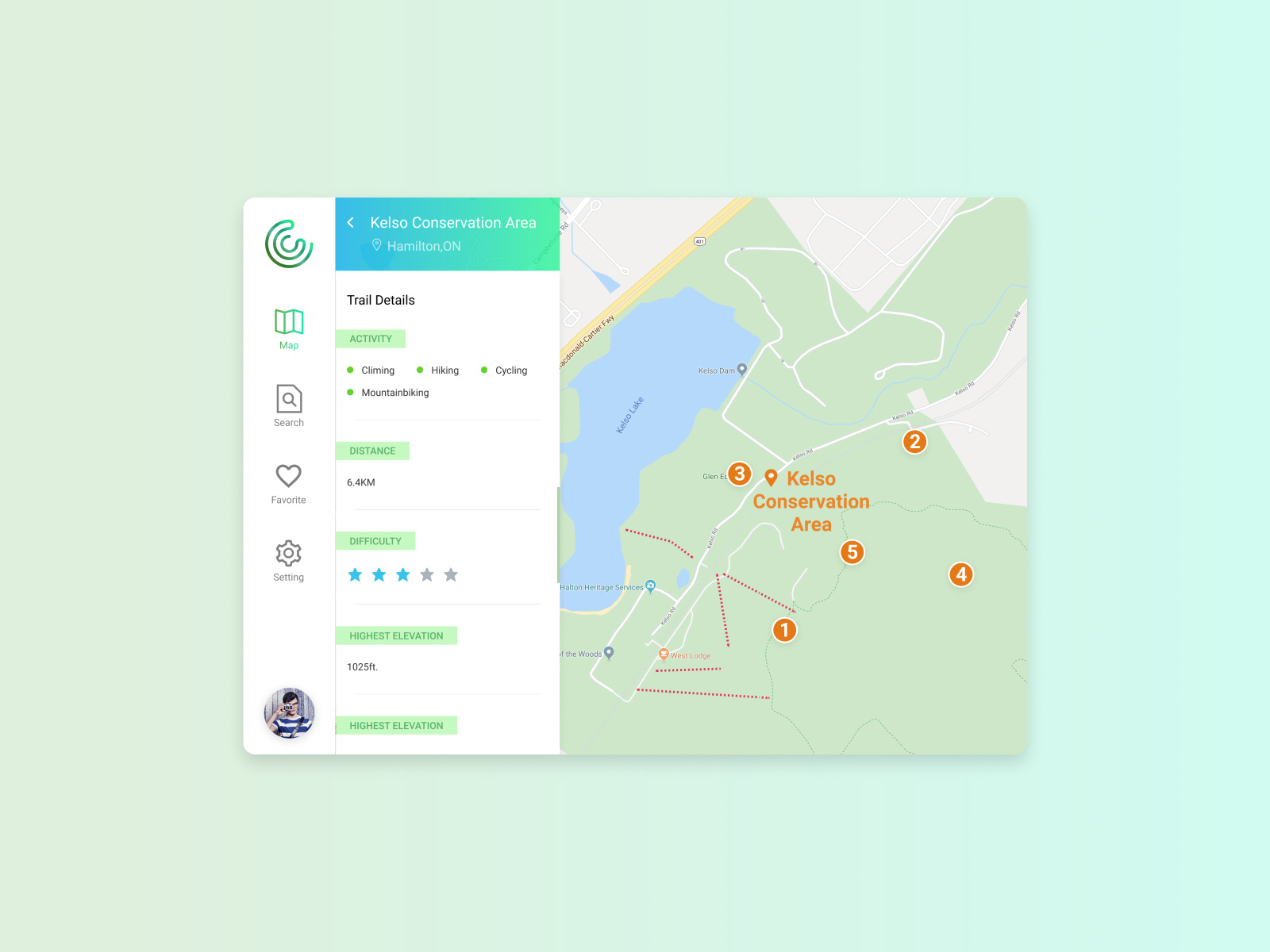 Daily UI Challenge: 029 Map by Greyson Zhang on Dribbble