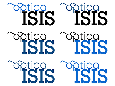 optica isis model 6 adobe illustrator design illustration logo vector