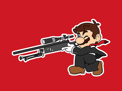 Mario Bros Hitman Snipper