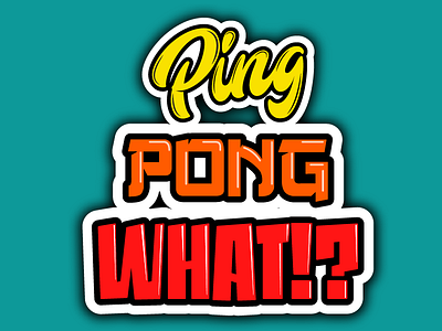 Ping Pong What illustration