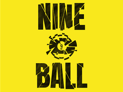 Nineball illustratio logo