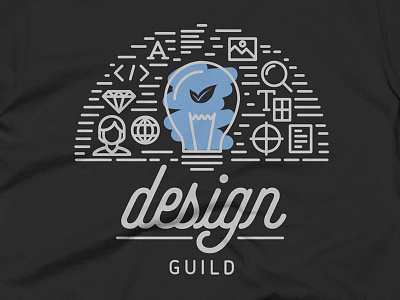 Design Guild cotton bureau design design guild guild logo mark t shirt