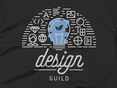 Design Guild cotton bureau design design guild guild logo mark t shirt