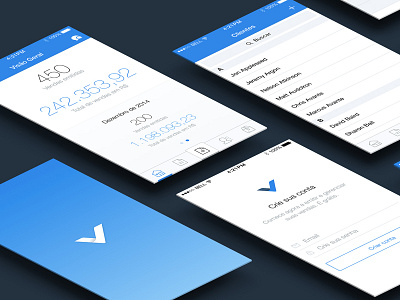 ContaAzul Vendas accounting app branding business contaazul dashboard data flat invoice mobile saas sale