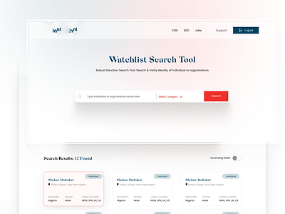 Search Tool Web Application