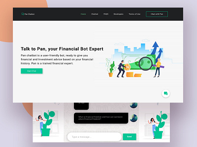 Chatbot UI bankapp chatbot design figma illustration product design ui ui kit ux uxdesign webapp