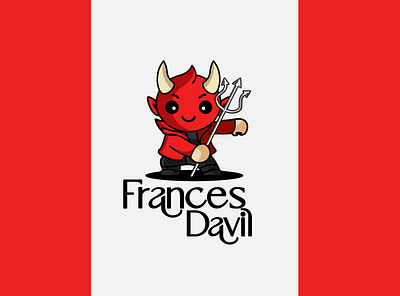 Frances THE davil 3d animation branding creative design graphic design illustration logo motion graphics typography ui ux vector