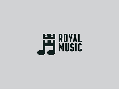 Royal Music animation app artission bold branding creative design flat good icon illustration inspiration letter lettermark logo palattecorner sumesh typography vector website