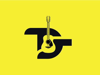 TDt ( musical team! ) bold branding creative design flat good icon illustration letter lettermark logo palattecorner typography vector