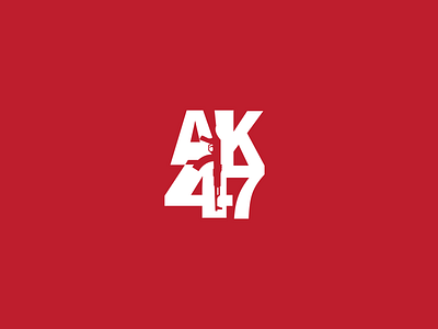 Ak47 animation app bold branding creative design flat icon illustration inspiration logo logo artist logoart logoawesome logodesigner palattecorner typography ux vector