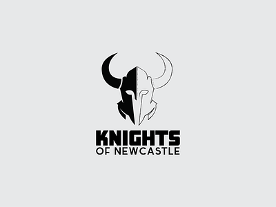 knights of newcastle animation app artission bold branding castle creative design flat good icon illustration knights letter lettermark logo palattecorner sumesh typography vector