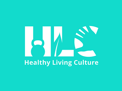 Healthy Living Culture branding clean culture flat healthy living logo