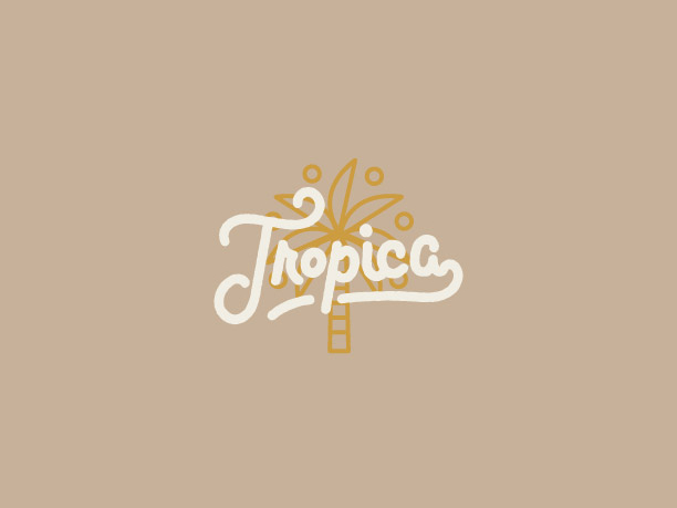 Tropica Logo by Yuli Kurniawan on Dribbble