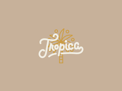 Tropica Logo branding design logo
