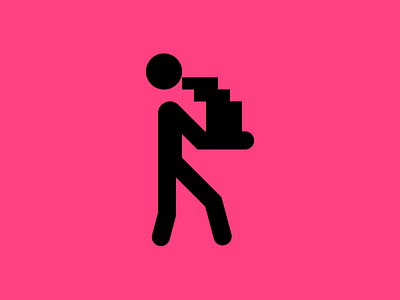 Carrying Things books carry icon people things user