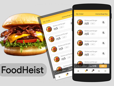 Food Order App Design