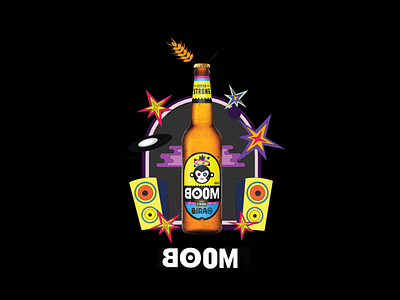 BIRA91 - BOOM adobe adobe photoshop art branding design illustration logo minimal ui vector