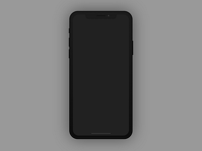 iPhone X Mockup for XD - Freebie by Jordan Nelson on Dribbble