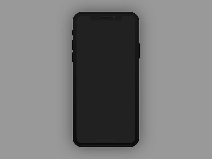 iPhone X Mockup for XD - Freebie by Jordan Nelson on Dribbble