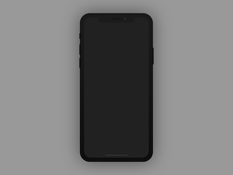 iPhone X Mockup for XD - Freebie by Jordan Nelson on Dribbble