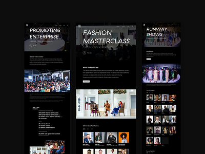 GTBank Fashion Weekend 2019 Website Redesign