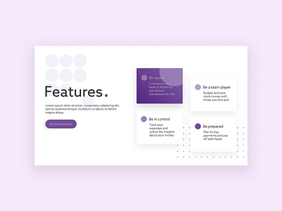 What a feature box box design design feature featured features features page introduce landing landing design ui ui design uidesign ux design webdesign