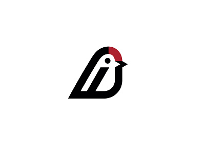Abstract Cute Bird bird cute animal design logo simple