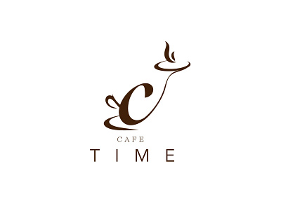 coffee time logo 2 art branding logo vector