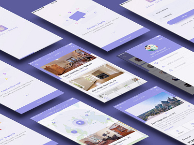 Sell Urban : Property rent and selling app UI/UX animation cards house principle property rent sell sketch swipe ui ux