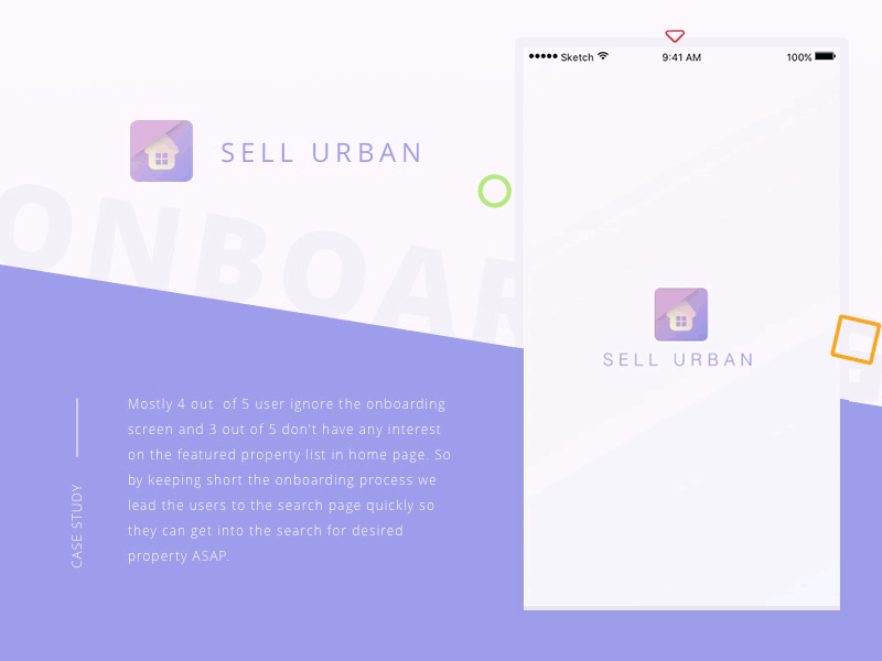 Dribbble   Sell Urban Onboarding