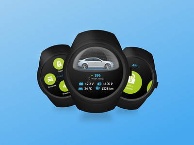 Smart Watch App app tizen ui ux