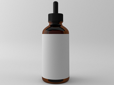 Serum Bottle 3d animation 3d artist 3d design 3ddesign 4d animation architectural design arnold render branding c4d cinema cinema 4d design dribbble keyshot 7 octane render photoshop product product branding product design