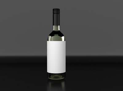 Wine bottle 3d 3d art arnold render art c4d cinema cinema 4d design dribbble dribbble best shot octane render photoshop product product design products ui ux uxui wine bottle winery