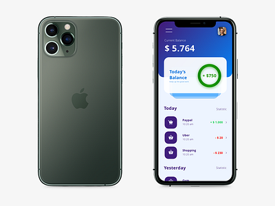 Daily UI - Personal finance app