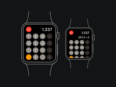 Apple Watch UI app dailyui design hellodribbble ui ux web