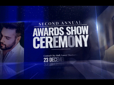 Awards Ceremony Promo for Adobe Premiere Pro awards design emmy mogrt oscar particles premiere pro promo slideshow video